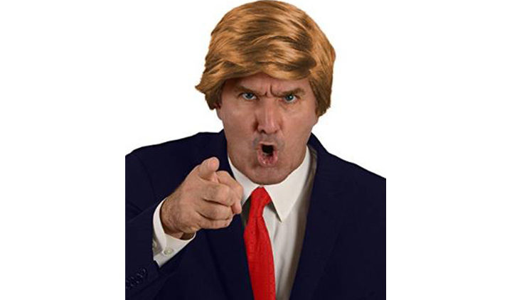 Mr. President Billionaire Halloween Costume Wig