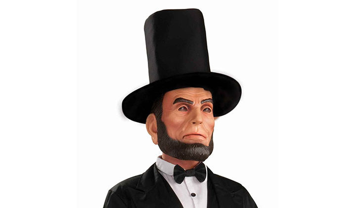 Abraham Lincoln Latex Adult Mask