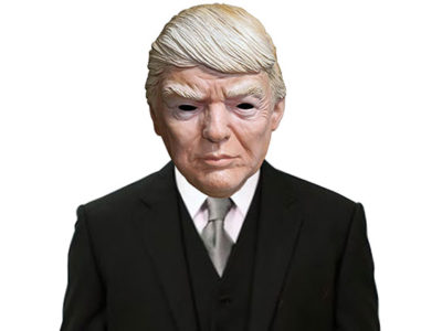 Deluxe Donald Trump Republican Presidential Candidate Costume Face Mask