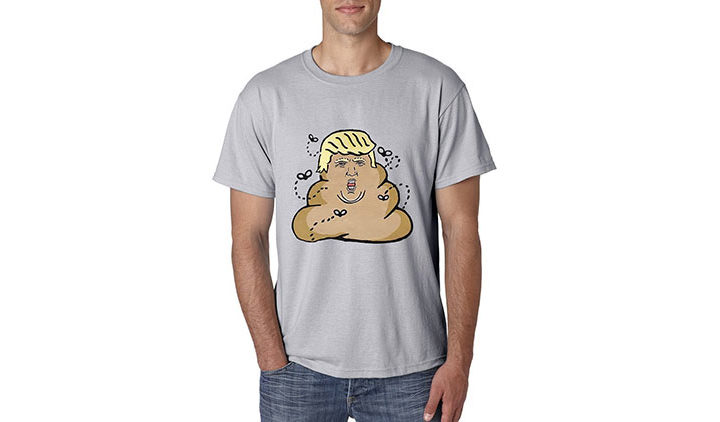 Donald Trump Poop Emoji T-shirt