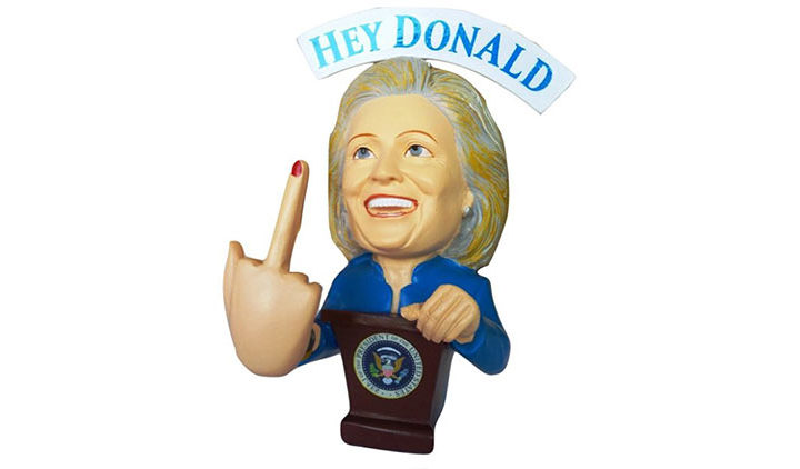 Donald Trump Bobble Hillary Clinton – Election 2016