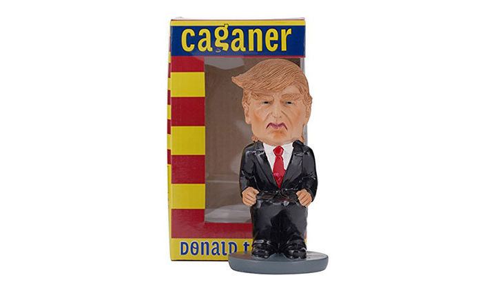 Political Caricature – Caganer – Donald Trump