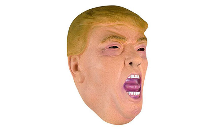 Natural Latex Halloween Donald Trump Mask