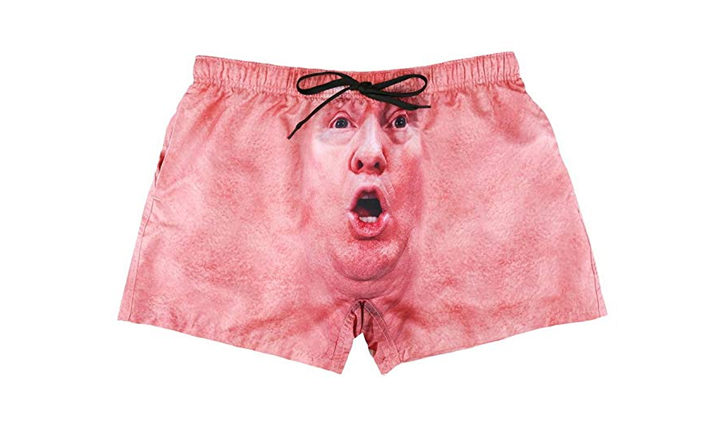 Donald Trump Men’s Beach Swimming Trunks